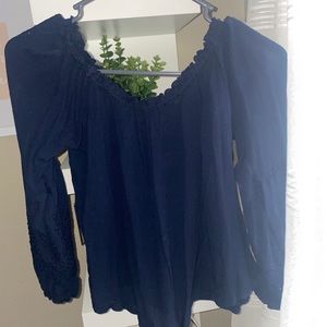 off the shoulder blouse